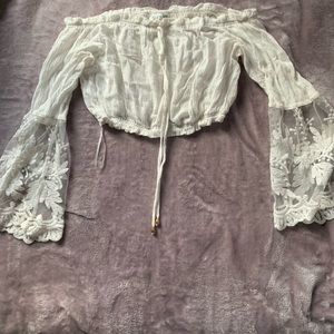 Showpo. Tops - Beachy Off-Shoulder Crop Showpo. Tops - Beachy Off-Shoulder Crop
